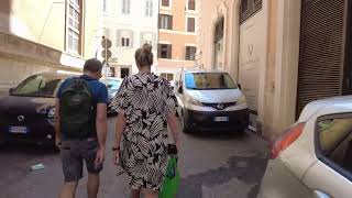 Walking tour of the City Streets of Rome Whats it like on the public streets  Rome Italy  ECTV [upl. by Enineg]