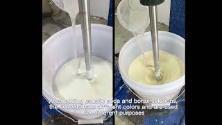 Starch glue powder quickdrying glue for paper products [upl. by Yecniuq]