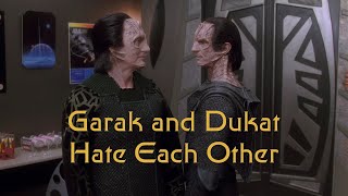 Garak and Dukat Hate Each Other [upl. by Burhans178]