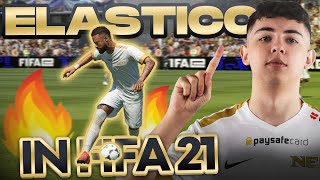 FIFA 21 ELASTICO  REVERSE ELASTICO CANCEL TUTORIAL 😱💯 [upl. by Rtoip453]