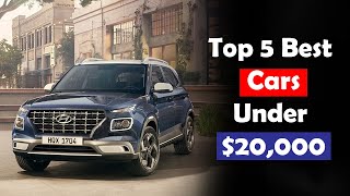 Top 5 New Cars Under 20000  New Cars Under 20K [upl. by Akyssej]