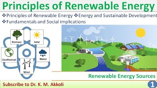 Principles of Renewable Energy  Renewable Energy Sources [upl. by Ottilie]