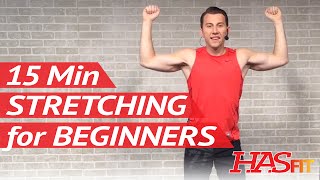 15 Min Static Stretching Exercises for Beginners  Cool Down Exercises after Workout  Stretches [upl. by Hannavas]