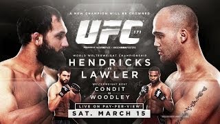 UFC 171 Johny Hendricks vs Robbie Lawler Full Event Coverage [upl. by Hambley]