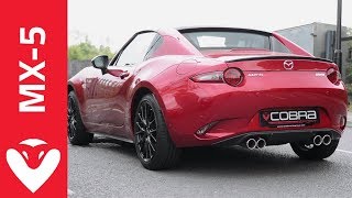 Mazda MX5 MK4 ND 20 Dual Exit  Second DeCat Performance Exhaust by Cobra Sport [upl. by Canada]