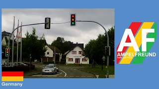 2009 Stührenberg Pedestrian crossing with dark circuit [upl. by Ellehsem]