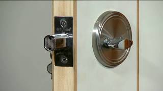 How to Change a Door Lock  Mitre 10 Easy As DIY [upl. by Nnayrb307]