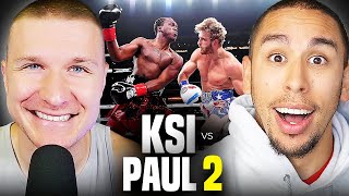 KSI VS LOGAN PAUL 2 The Greatest Fight In Influencer Boxing [upl. by Yrreg639]