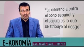 ¿Qué es la prima de riesgo  Xavier SalaiMartin [upl. by Adnamar861]