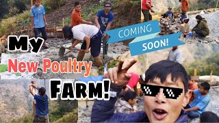 My new poultry farm 🏘  still on progress Pemjaypo australiajogay [upl. by Linzy291]