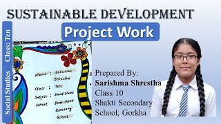 Sustainable Development A Project Work [upl. by Atiugram]