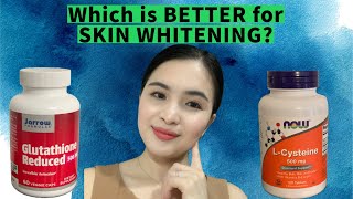 HOW TO TAKE JARROW FORMULAS GLUTATHIONE SAFELY  Is Lcysteine better for SKIN WHITENING [upl. by Seaden]