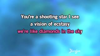 Karaoke Diamonds  Rihanna [upl. by Margreta91]