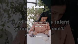 Hard Work beats talentmotivation success viralvideo [upl. by Neukam880]