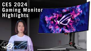 CES 2024 Gaming Monitor Highlights  Worlds First DualMode amp Worlds Fastest OLED Gaming Monitor [upl. by Nikola473]