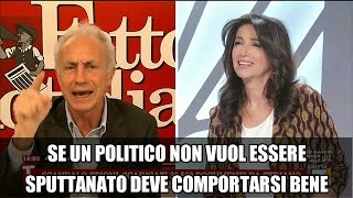 Scandalo spioni Marco Travaglio ai politici Gliela faccio io chiarezza [upl. by Eisserc]