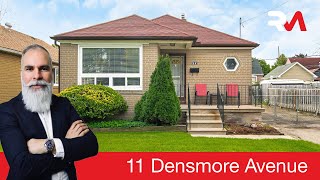 11 Densmore Avenue Etobicoke Home  Real Estate Properties [upl. by Adiela628]