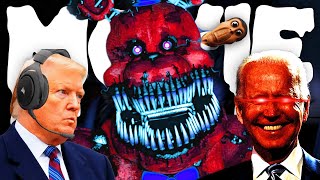 US Presidents Play Five Nights at Freddys 4 FNAF 4 FULL MOVIE [upl. by Ruff]