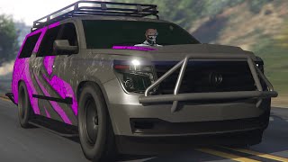 Declasse Granger 3600LX Customizations Chevy Suburban  GTA 5 Online [upl. by Roscoe]