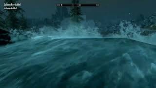 Salmon Run in Skyrim [upl. by Noteloc565]