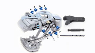 Sram AXS Derailleur Bushing Replacement [upl. by Casimire]