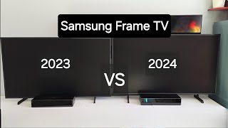 Samsungs The Frame 2023 vs 2024 [upl. by Annehsat427]