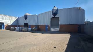 Premium 458m2 Warehouse Industrial Space To Let at Benrose [upl. by Arotak]