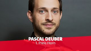 Pascal Deuber Schweiz  Finale Horn  ARDMusikwettbewerb 2021 [upl. by Pauletta754]