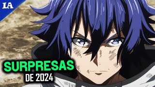 ANIMES SUBESTIMADOS QUE SURPREENDERAM DE 2024 [upl. by Zilvia302]