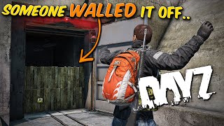 They WALLED IT OFF and We BROKE IN  BASE RAID at Livonias SECRET UNDERGROUND BUNKER in DayZ 119 [upl. by Alexina485]