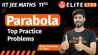 Parabola Class 11  Top Practice Problems  JEE Main  JEE Advanced Aditya Sir Vedantu [upl. by Idzik]