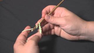 How to Crochet Foundation Double Crochet FDC Right Handed [upl. by Nhguaved293]