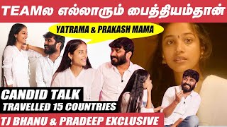 அருண் பிரபு முத்தம் கொடுக்க வந்துட்டார்  Vaazhl hero amp Heroine InterviewTJ Bhanu amp Pradeep Antony [upl. by Hgielanna545]