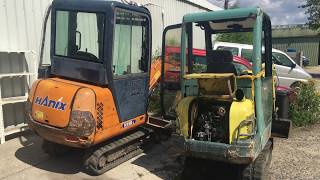 Hanix vs Yanmar  best mini excavator  Hanix excavator  Yanmar excavator  Hanix Bagger [upl. by Larred]