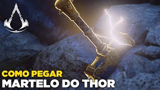 COMO PEGAR O LENDÁRIO MARTELO DO THOR MJOLNIR  Assassins Creed Valhalla [upl. by Elroy]