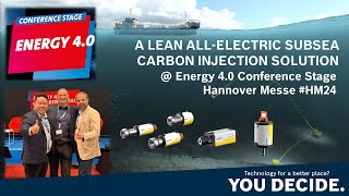 Bosch Rexroth and NOV APL at HM24 Lean Electrification to scale up Carbon Capture amp Storage Subsea [upl. by Iohk]