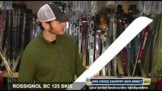 Rossignol BC 125 Skis Review Video by ORS Cross Country Skis Direct [upl. by Rizzo]