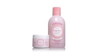 Perlier 1 Liter Pink Peony Bath Cream with Body Cream [upl. by Hillel451]