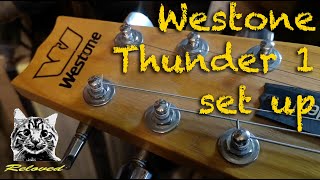 Vintage made in Japan Westone Thunder 1 set up [upl. by Dammahom249]