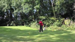 4th Hole Tee Shot Fairwood Golf Club GC [upl. by Christis377]