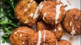 How to Make Falafel  Crispy Fried Garbanzo Beans  Chickpeas Fritter Recipe [upl. by Ahseen]