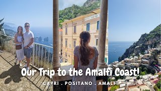 Our Trip to the Amalfi Coast for Our Best Friends Wedding [upl. by Tonnie]