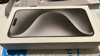 iPhone 15 Pro Max Unboxing [upl. by Waldner]