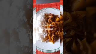 Olluco con ají coloradouna delicia reels art food diy how easy delicious [upl. by Joline]