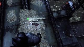 Batman Arkham City  Scarecrows Mask Riddle Location [upl. by Eben]