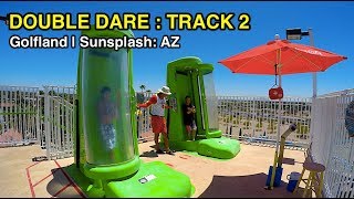 4K Double Dare  Track 2 Golfland Sunsplash Mesa AZ [upl. by Notnats]