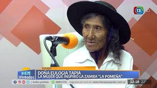 Doña Eulogia Tapia en Medios Provincia [upl. by Filippa]