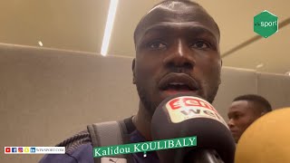 Kalidou Koulibaly  « Ce but que nous avons pris nous embête un peu… » [upl. by Leanatan522]