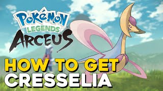 Pokemon Legends Arceus How To Get Cresselia Legendary Pokemon [upl. by Azeel]