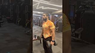 Lateral raise  correct way to do Lateral raise🔥💪🏻 gym motivation gymworkout love [upl. by Novanod]